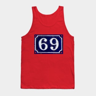 Number 69 Tank Top